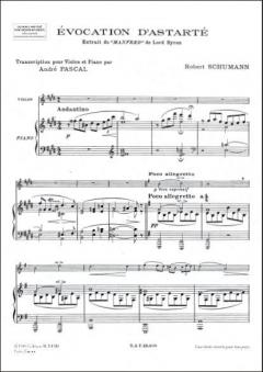 Evocation Astarte von Robert Schumann 