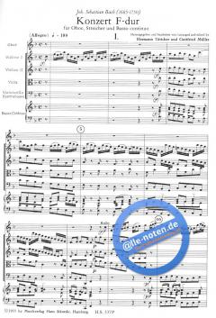 Konzert in F-Dur nach BWV 1053 (J.S. Bach) 