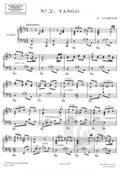 Tango von Isaac Albeniz 