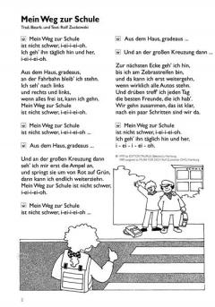 Rolfs neue Schulweg-Hitparade (Spielheft) (Rolf Zuckowski) 