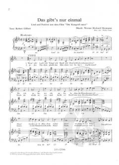 Das gab's nur einmal - Gesang, Klavier von Werner Richard Heymann 