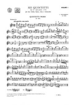 6 Quintetti Op. 19 (Luigi Boccherini) 