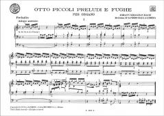 Otto Piccoli Preludi e Fughe, per Organo von Johann Sebastian Bach 