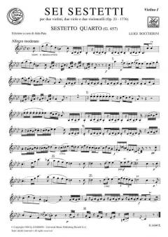 6 Sestetti Op. 23 Vol. 2 von Luigi Boccherini 