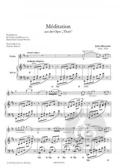 Meditation aus der Oper Thais von Jules Massenet 