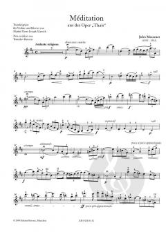 Meditation aus der Oper Thais von Jules Massenet 