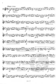 12 Etüden von Johannes Brahms für Trompete oder Horn im Alle Noten Shop kaufen