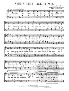 Barbershop Jubilee SATB 