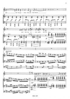 Vagabundenlieder op. 36 von Philipp Mohler 