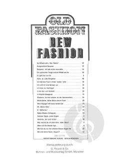 Old Fashion - New Fashion 