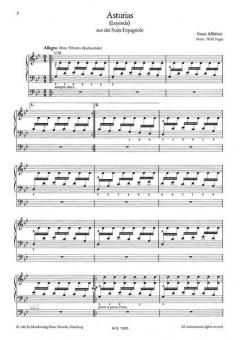 Asturias (Leyenda) von Isaac Albeniz für elektronische Orgel im Alle Noten Shop kaufen