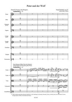 Peter und der Wolf op. 67 von Sergei Sergejewitsch Prokofjew 