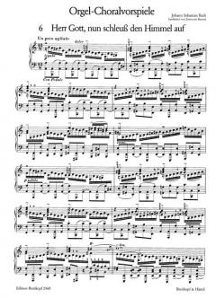 Orgel-Choralvorspiele für Klavier Band 2 von Johann Sebastian Bach im Alle Noten Shop kaufen