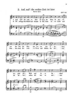 Geistliche Lieder und Arien von Johann Sebastian Bach 
