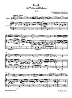 Rondo C-Dur KV 373 von Wolfgang Amadeus Mozart 