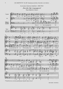 Das alte Jahr vergangen ist (Constantin Christian Dedekind) 