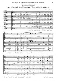 Also wird euch mein himmlischer Vater auch tun (Andreas Raselius) 