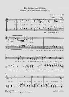 Die Heilung des Blinden von Gustav Gunsenheimer (Download) 