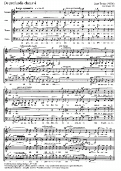 De profundis clamavi von Józef Swider (Download) 