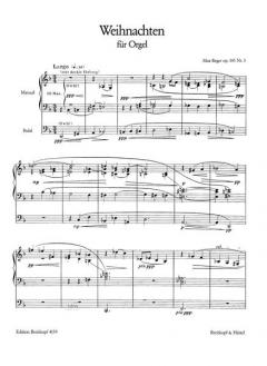 Weihnachten op. 145/3 von Max Reger 