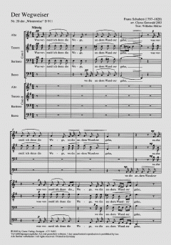 Der Wegweiser D911 von Franz Schubert (Download) 