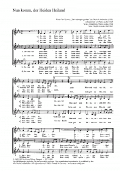Nun komm, der Heiden Heiland (Siegfried Borris) 