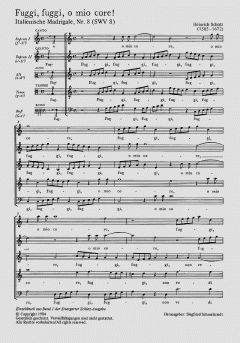 Fuggi, fuggi, o mio core! SWV8 (Heinrich Schütz) 