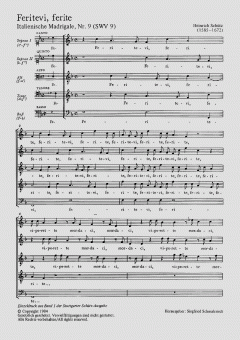 Feritevi, ferite SWV9 von Heinrich Schütz (Download) 