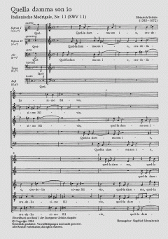 Quella damma son io SWV11 (Heinrich Schütz) 