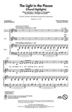 The Light In The Piazza (Choral Highlights) von Adam Guettel (Download) 