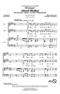 Wicked (Choral Medley) von Stephen L. Schwartz (Download) 