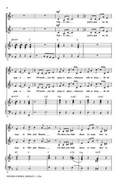 Wicked (Choral Medley) von Stephen L. Schwartz (Download) 