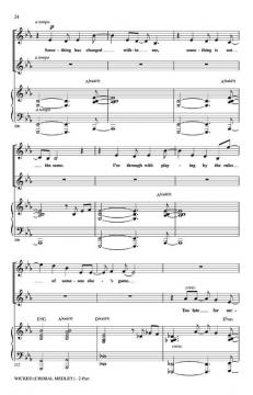 Wicked (Choral Medley) von Stephen L. Schwartz (Download) 