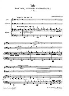 Klaviertrio Nr. 1 H-dur op. 8 (Johannes Brahms) 