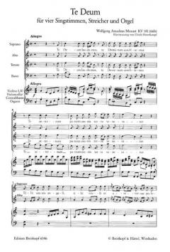 Te Deum C-dur KV 141 (W.A. Mozart) 