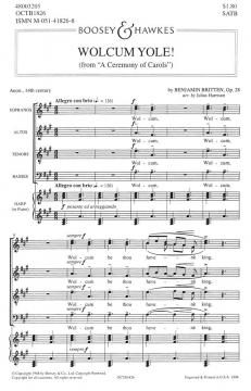 Wolcum Yole (Benjamin Britten) 