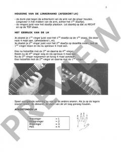 Leerboek voor de beginnende Gitarist von Luc/Vandecaveye, Johan Cauwelier 