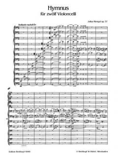 Hymnus op. 57 von Julius Klengel 
