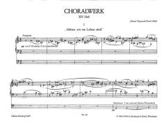 Choralwerk Heft 14: Nr. 43 von Johann Nepomuk David 