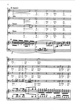 O Ewigkeit, du Donnerwort (J.S. Bach) 