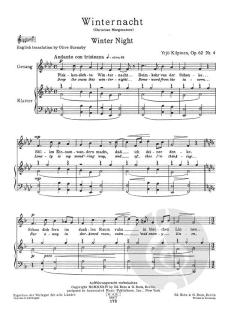 Lieder um den Tod op. 62 von Yrjö Kilpinen 