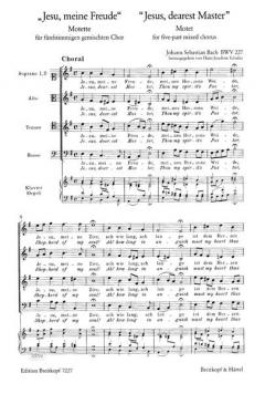 Jesu, meine Freude BWV 227 (J.S. Bach) 
