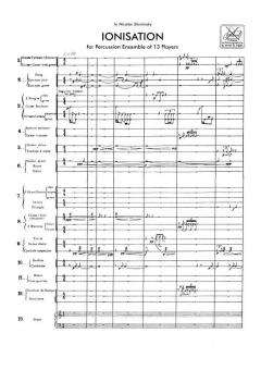 Ionisation von Edgard Varèse 