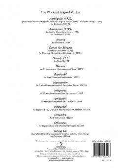 Ionisation von Edgard Varèse 