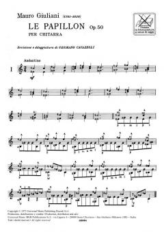 Papillon Op.50 von Mauro Giuliani 