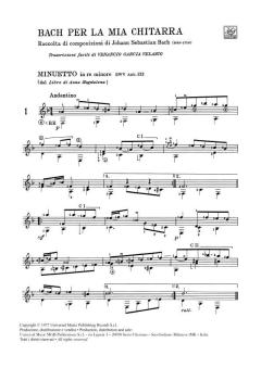 Bach per La Mia Chitarra von J.S. Bach 