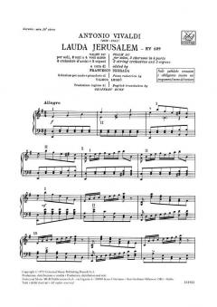 Lauda Jerusalem Psalm 147 RV 609 (Antonio Vivaldi) 