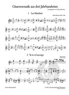 Gitarrenmusik aus drei Jahrhunderten 