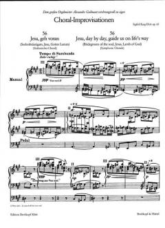 66 Choral-Improvisationen op. 65 Heft 6 von Sigfrid Karg-Elert 