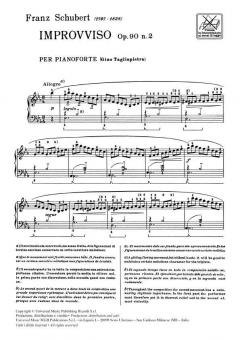 Impromptu Es-Dur Op. 90/2 von Franz Schubert 